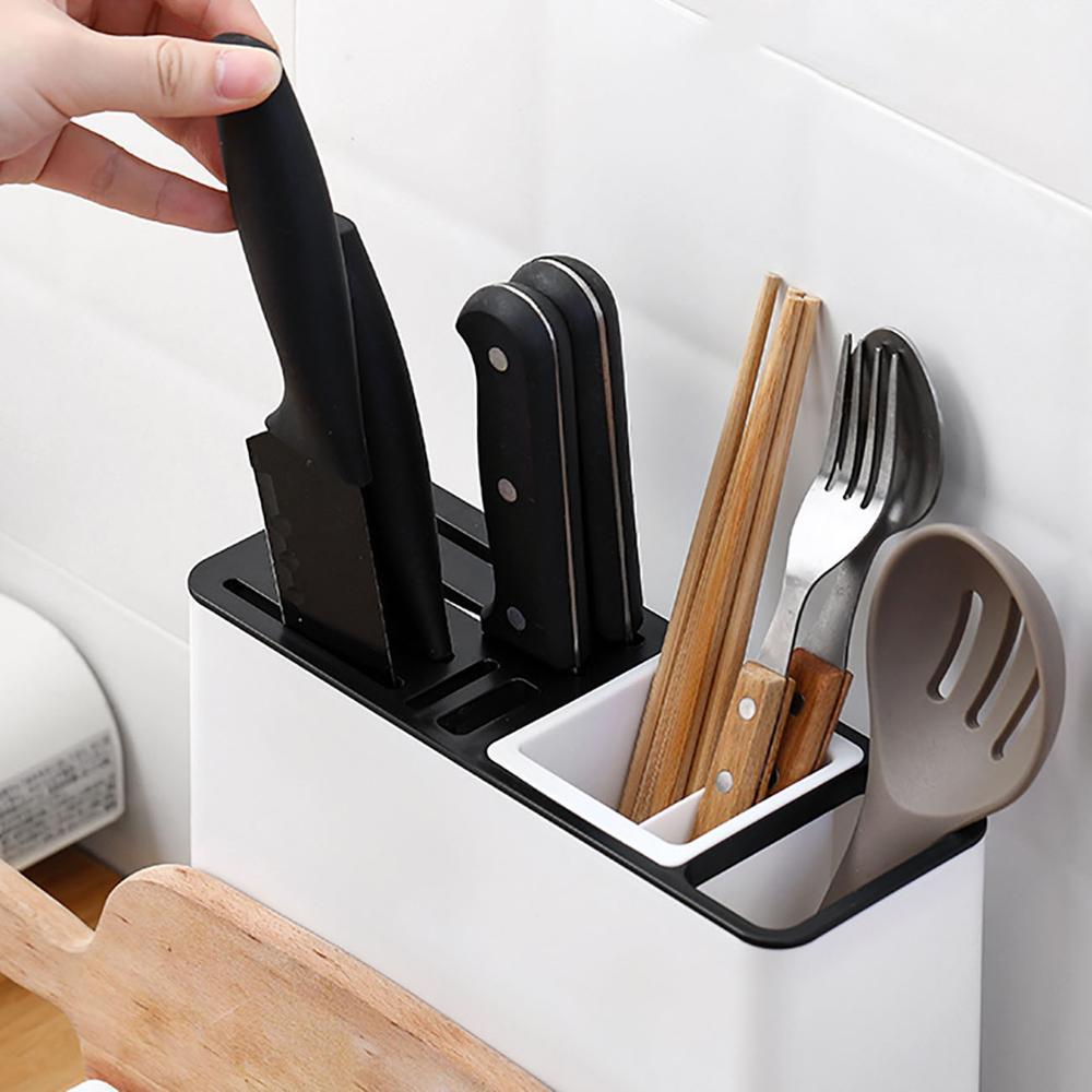 Kitchen Knife & Tableware Storage Rack – Convenient Organizer