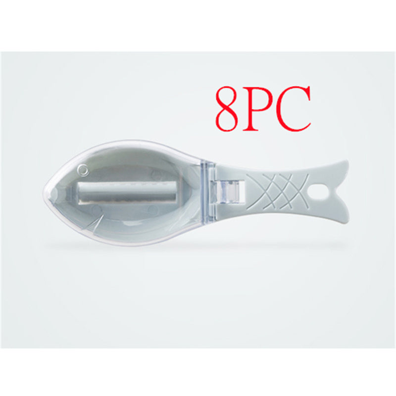 Fish Scale Scraper & Skin Peeler – Quick Cleaning Tool