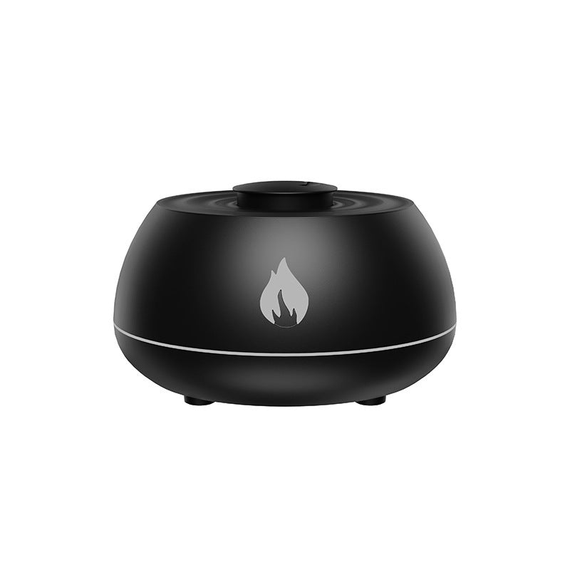 Flame Aromatherapy Diffuser – 7-Color USB Humidifier