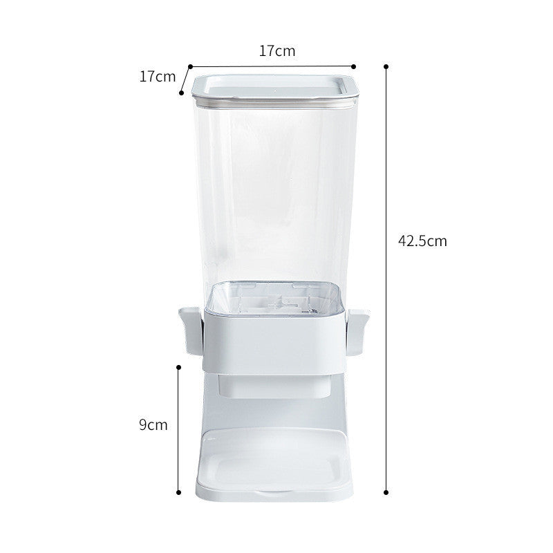 Countertop Cereal Dispenser – Large Capacity Dry Food Container