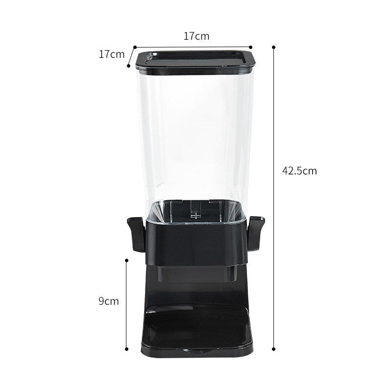 Countertop Cereal Dispenser – Large Capacity Dry Food Container