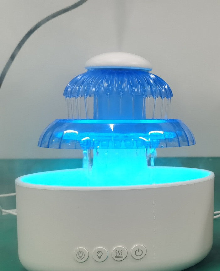 Mushroom Cloud Ultrasonic Aroma Diffuser & Rain Humidifier