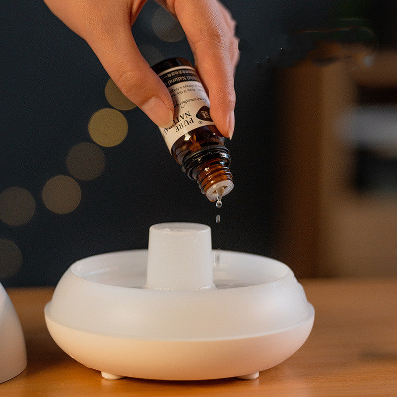 Flame Aromatherapy Diffuser – 7-Color USB Humidifier