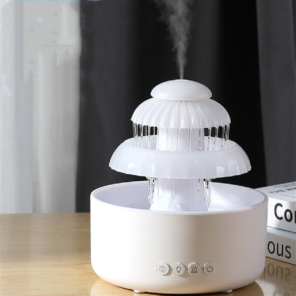 Mushroom Cloud Ultrasonic Aroma Diffuser & Rain Humidifier