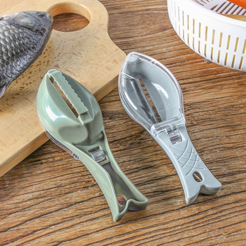 Fish Scale Scraper & Skin Peeler – Quick Cleaning Tool